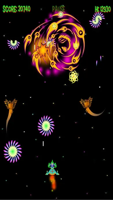 Tangkapan skrin Phoenix Cresta Shooter Pro
