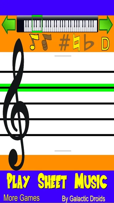Captures d'écran de Play Sheet Music