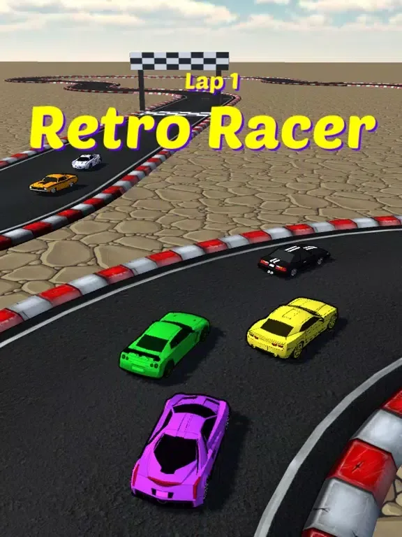 Tangkapan layar Retro Racer Pro iPad 