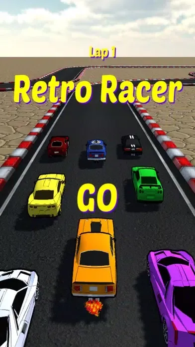 Tangkapan layar Retro Racer Pro
