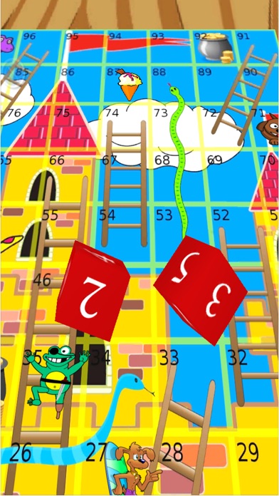 Capturas de tela do Snakes and Ladders Pro