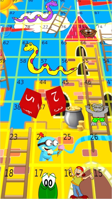 Capturas de tela do Snakes and Ladders Pro