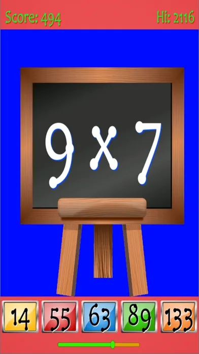 Speed Tables Math Quiz Screenshots