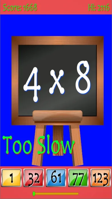 Speed Tables Math Quiz Screenshots