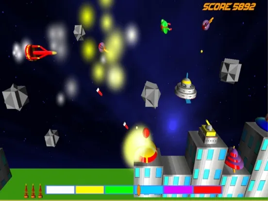 Tangkapan layar Super UFO Shooter iPad 