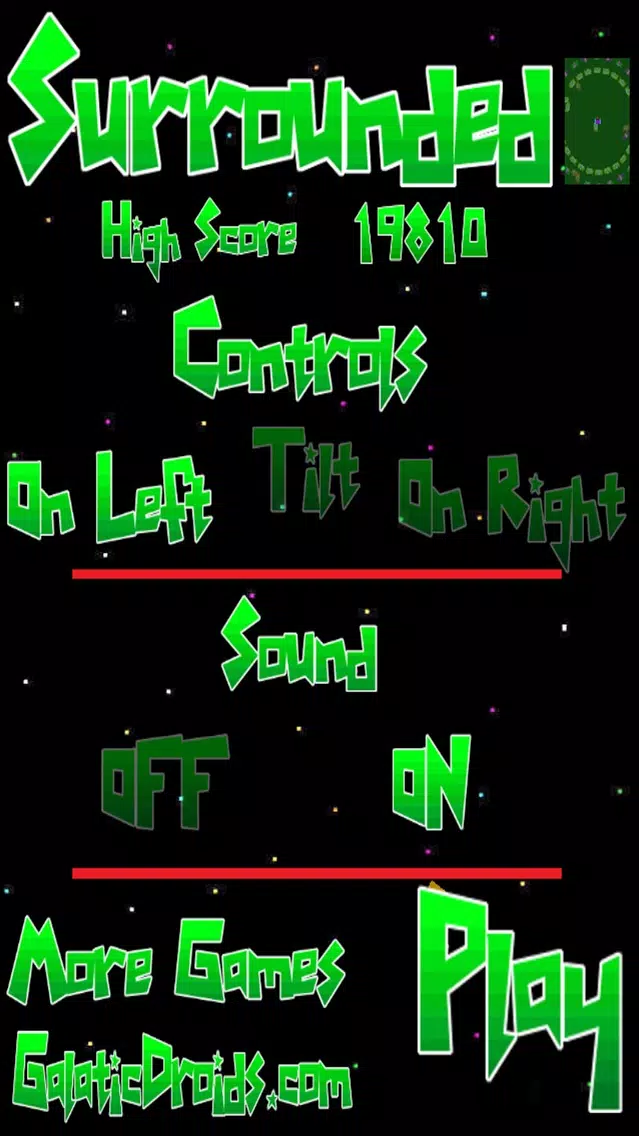 Surrounded Invaders in Space سکرین شاٹس