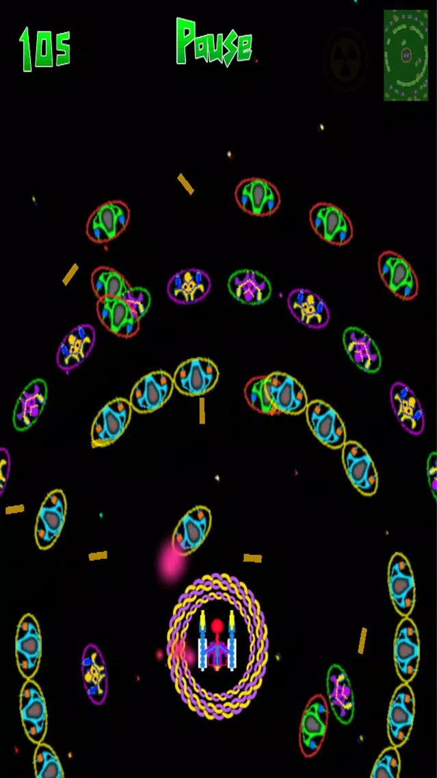 Surrounded Invaders in Space سکرین شاٹس