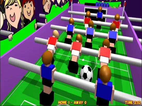 Table Football, Table Soccer iPad  Screenshots