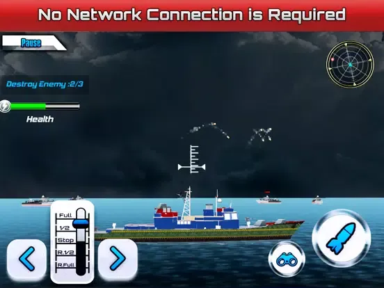 Screenshot di Warship Battle-Sea Warfare iPad 