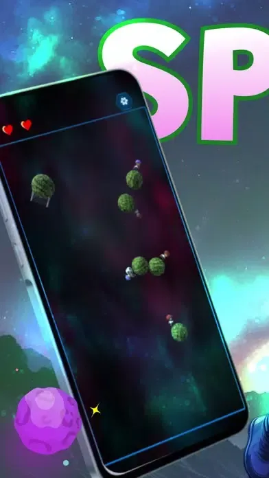 ภาพหน้าจอของ Spaceman - Galaxy Balls