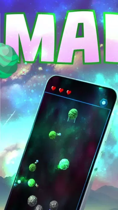 ภาพหน้าจอของ Spaceman - Galaxy Balls