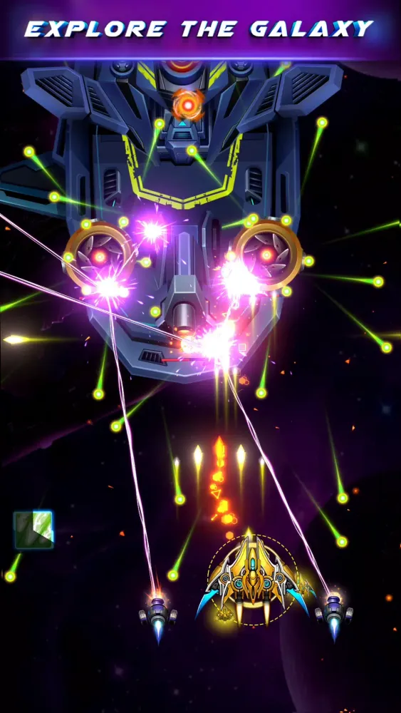 Tangkapan layar Galaxy Guardian
