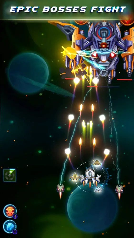 Tangkapan layar Galaxy Guardian