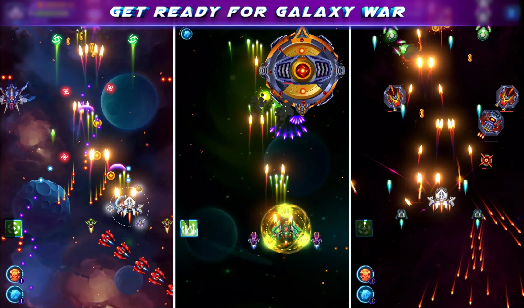 Tangkapan layar Galaxy Guardian