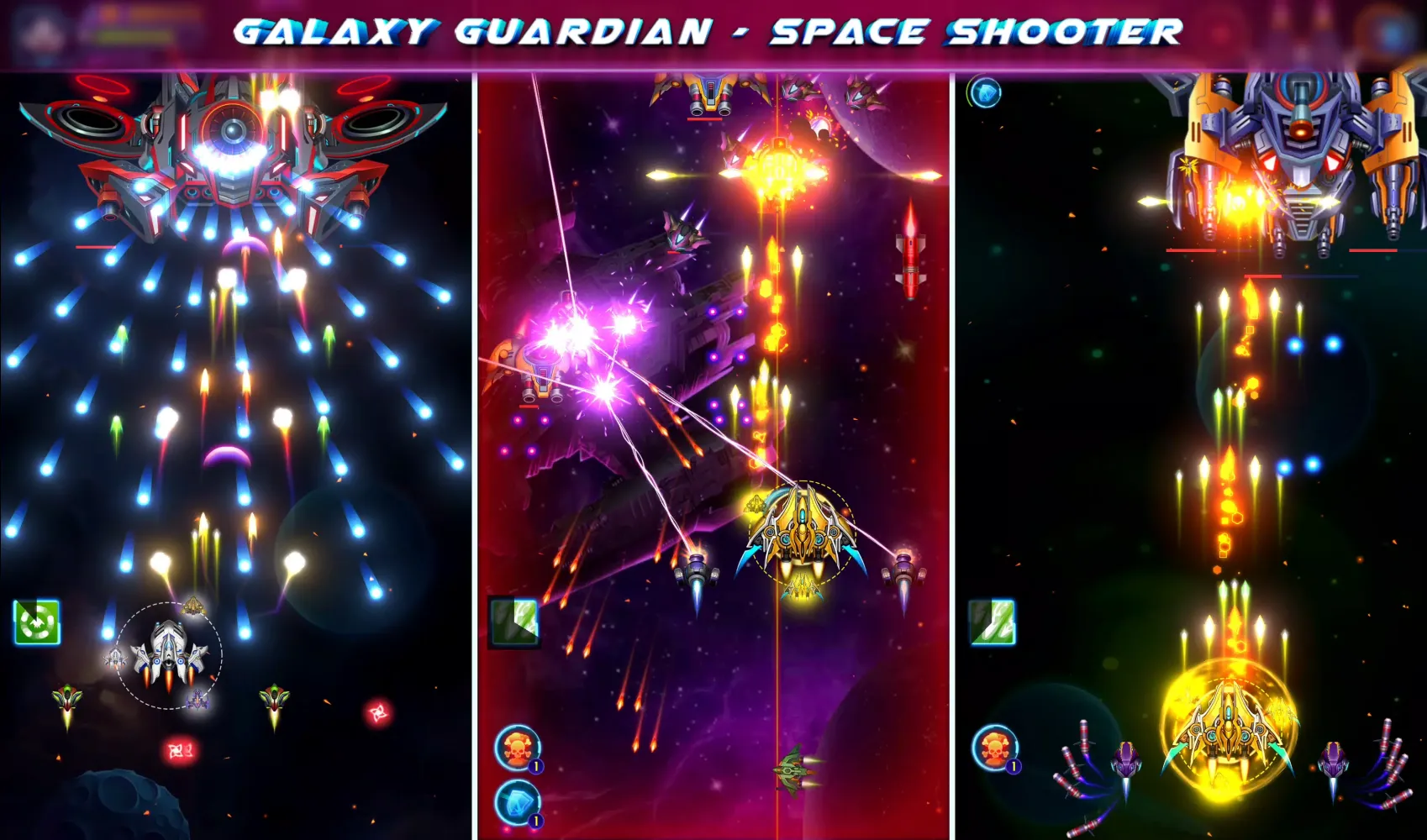 Tangkapan layar Galaxy Guardian
