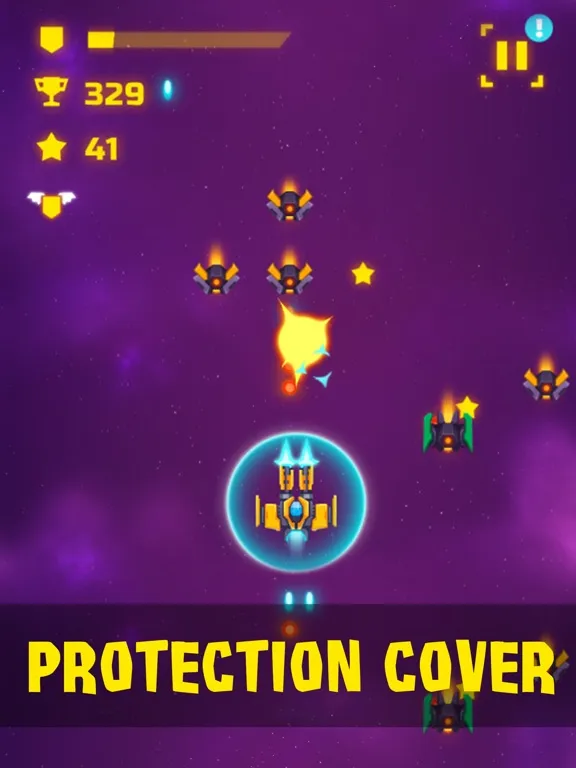 Galaxy Blaze Invaders iPad  স্ক্রিনশট