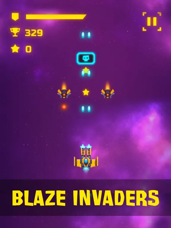 Galaxy Blaze Invaders iPad  স্ক্রিনশট