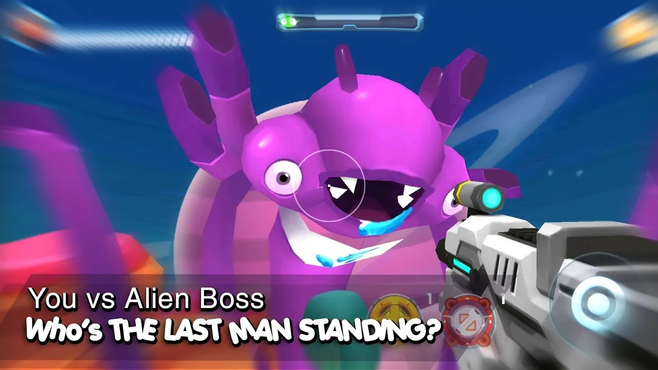Capturas de tela do Galaxy Gun