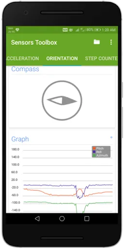 Sensor Toolbox Screenshots
