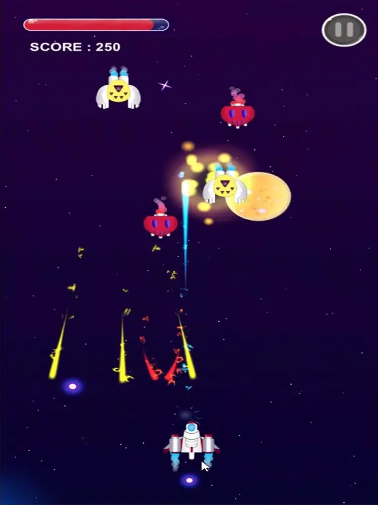Galaxy Space Striker iPad  Ekran Görüntüleri