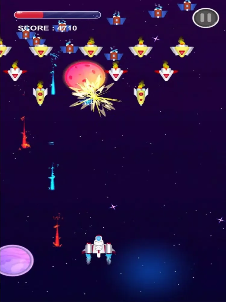 Galaxy Space Striker iPad  Ekran Görüntüleri
