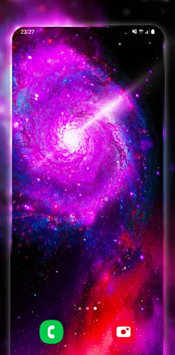 Galaxy Live Wallpapers Screenshots