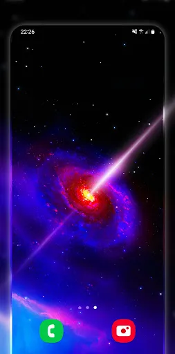 Galaxy Live Wallpapers Screenshots