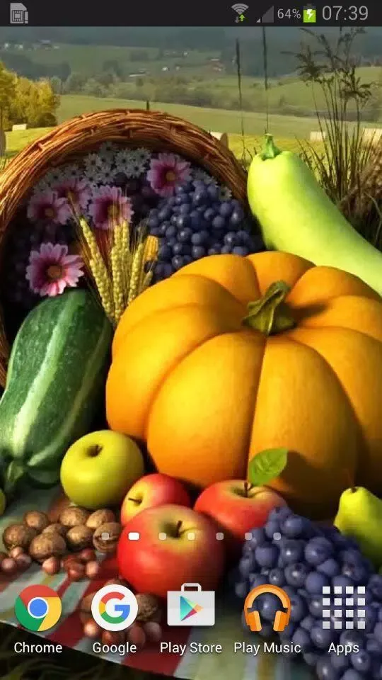 صور Thanksgiving 3D Live Wallpaper