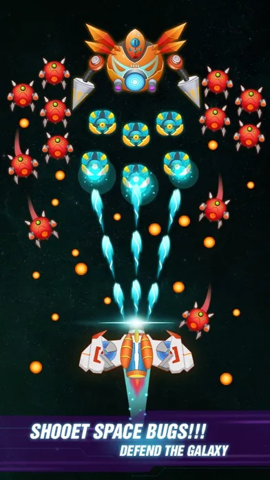 ภาพหน้าจอของ Galaxy Shooter Infinity