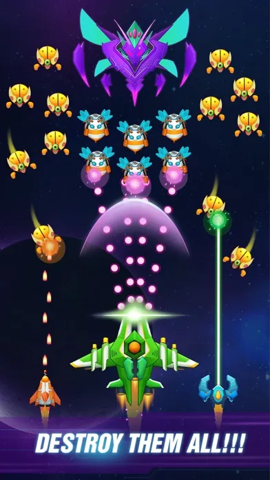 ภาพหน้าจอของ Galaxy Shooter Infinity