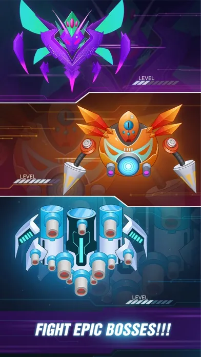 ภาพหน้าจอของ Galaxy Shooter Infinity