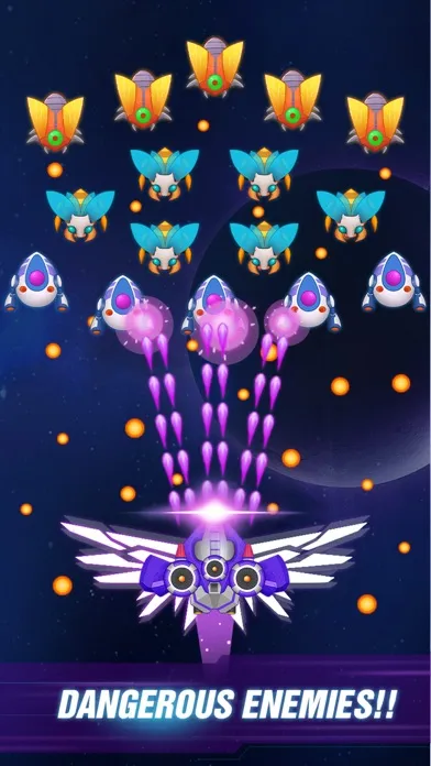 ภาพหน้าจอของ Galaxy Shooter Infinity
