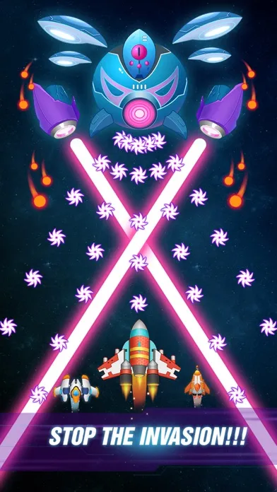 ภาพหน้าจอของ Galaxy Shooter Infinity