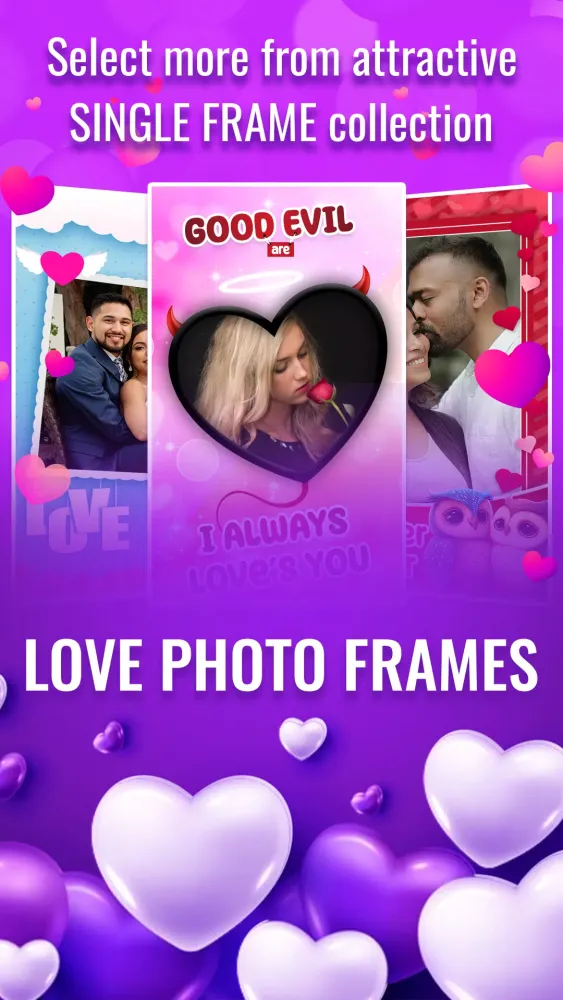 Love Photo Frames Screenshots