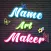 Name Editing App -Style Art