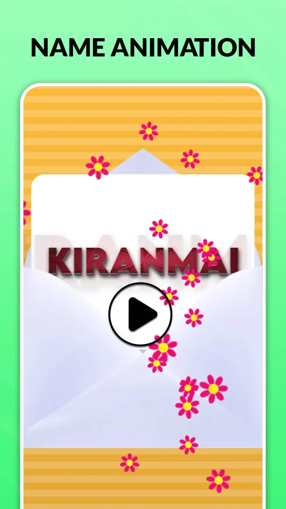 Name Editing App -Style Art Screenshots
