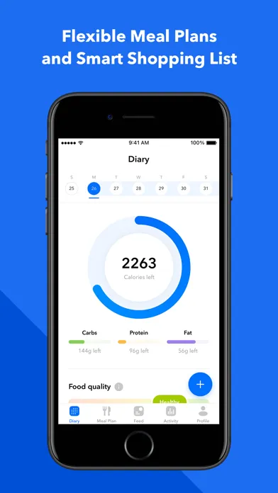 Diet & Weight Loss Tracker سکرین شاٹس