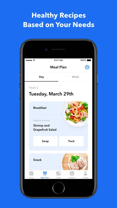 Diet & Weight Loss Tracker سکرین شاٹس