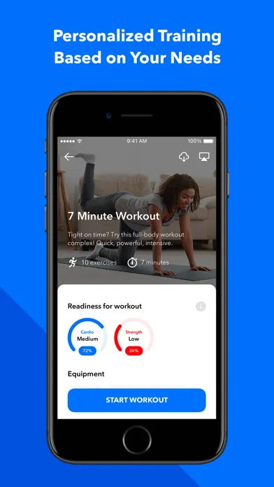 Capturas de tela do Workout & Fitness Coach