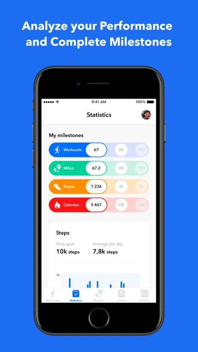 تصاویر Step Counter & GPS Walks