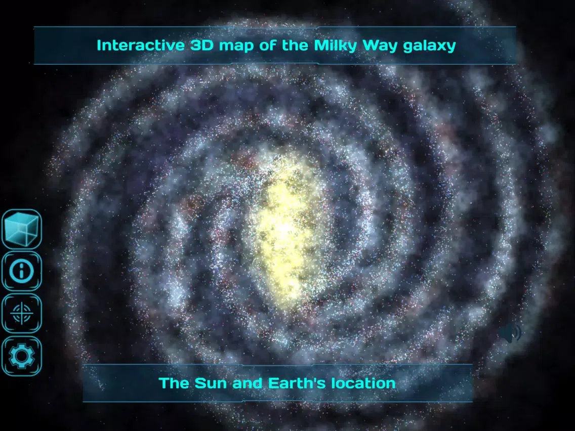 3D Galaxy Map iPad  Screenshots