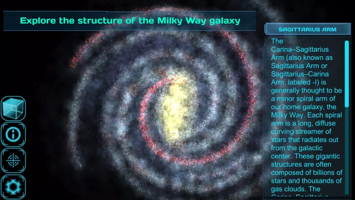 3D Galaxy Map Screenshots