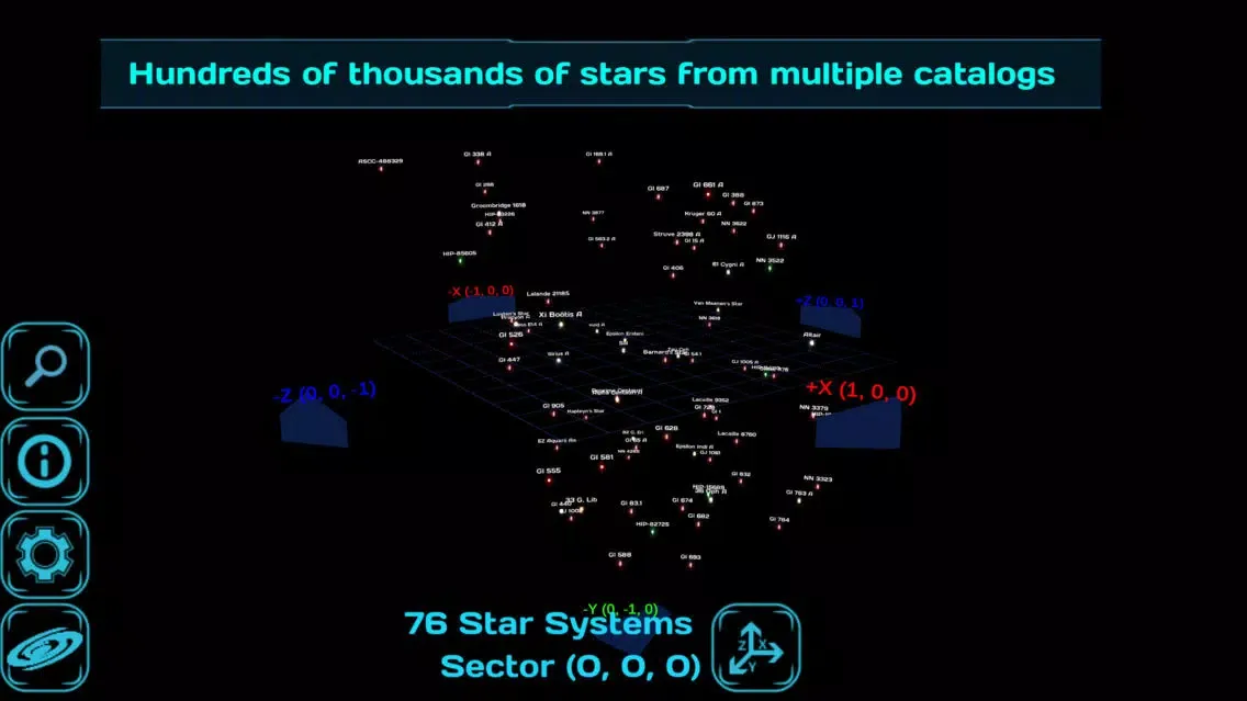 3D Galaxy Map Screenshots