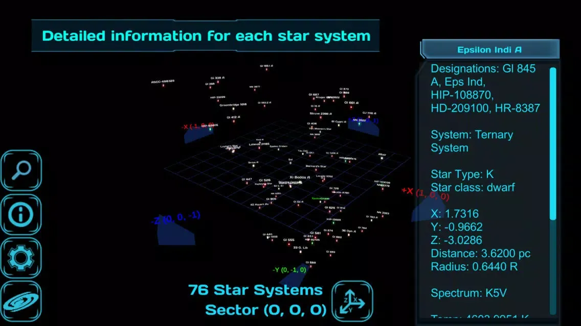 3D Galaxy Map Screenshots