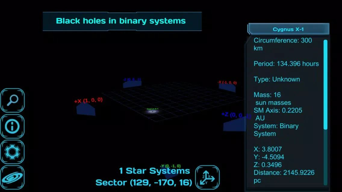 3D Galaxy Map Screenshots