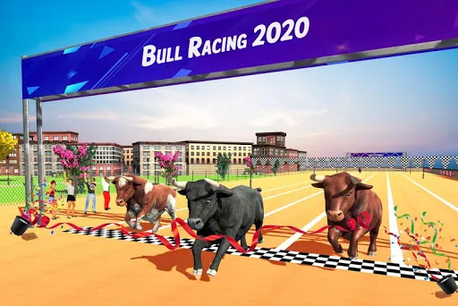 Angry Bull City Rampage 3D Screenshots