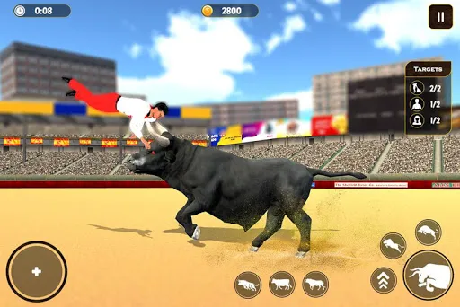 Angry Bull City Rampage 3D Screenshots