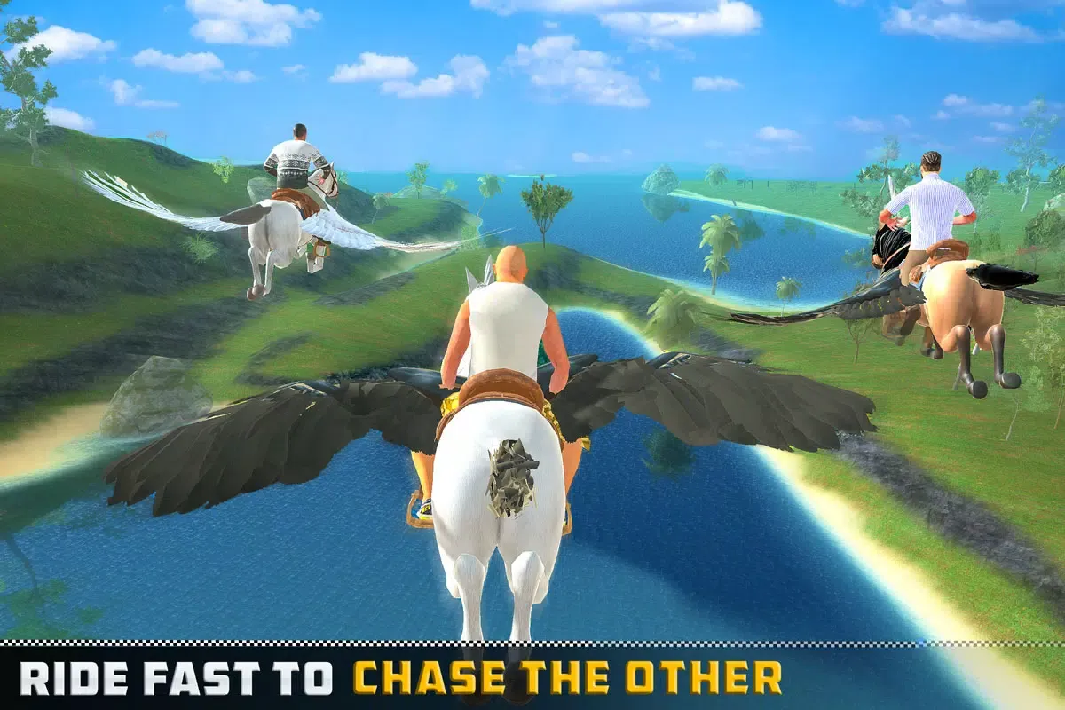 صور Flying Unicorn Racing 3D