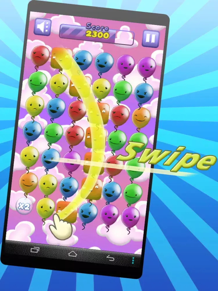 Capturas de tela do Balloon Pop Link iPad 