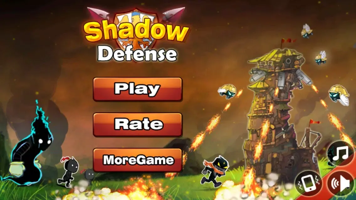 Tangkapan layar Shadow Defense